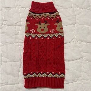 New! Reindeer Dog Sweater